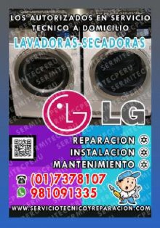 Mantenimiento de secadoras LG 7378107 a domicilio En breña